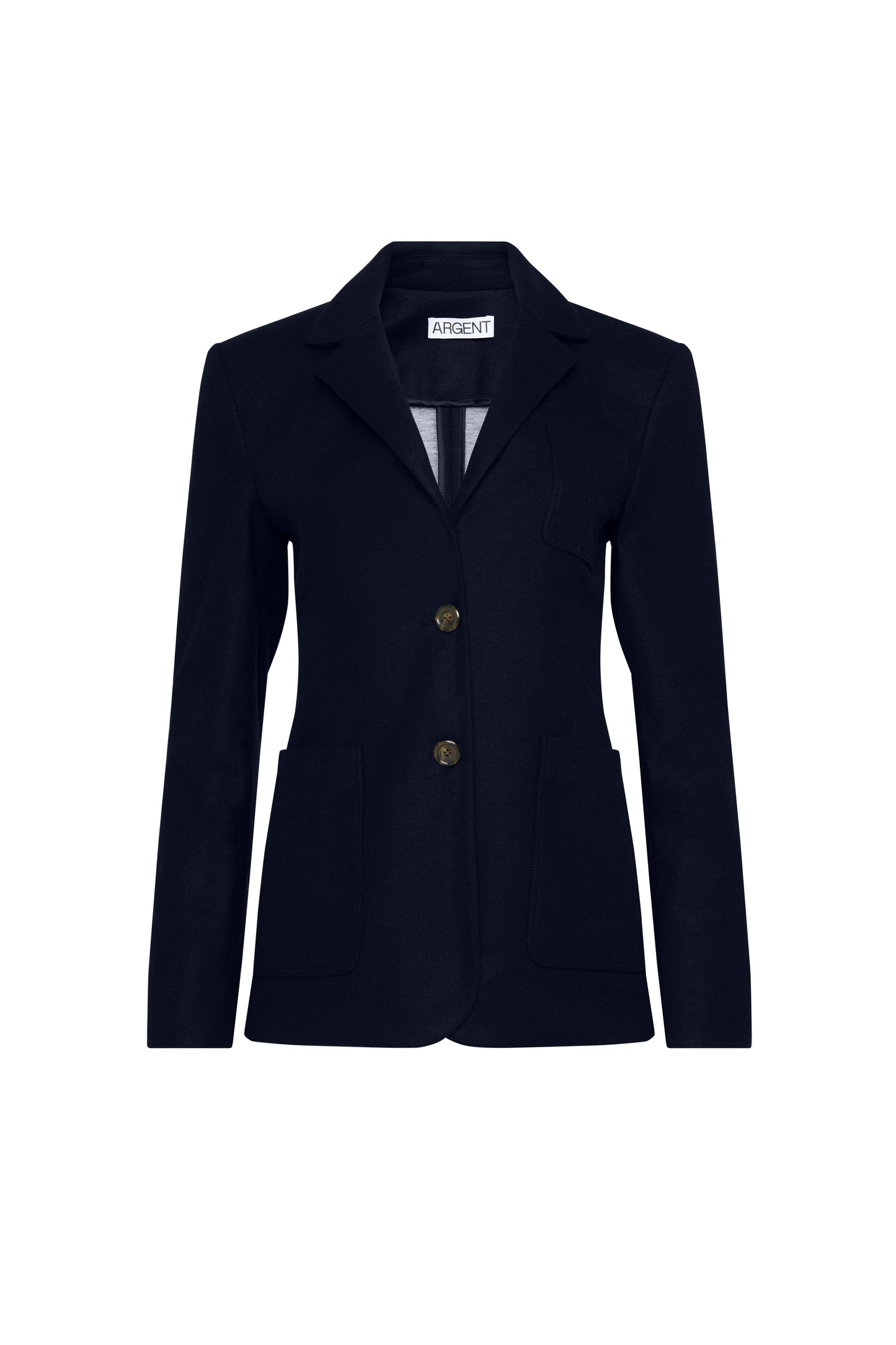 Unlined Weekend Blazer in Double-Faced Wool | Navy
