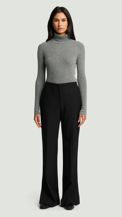 Prince Trouser in Heavy Wool Twill | Black