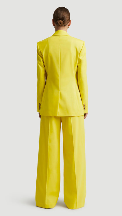 Double-Breasted Blazer in Seasonless Wool | Lemon