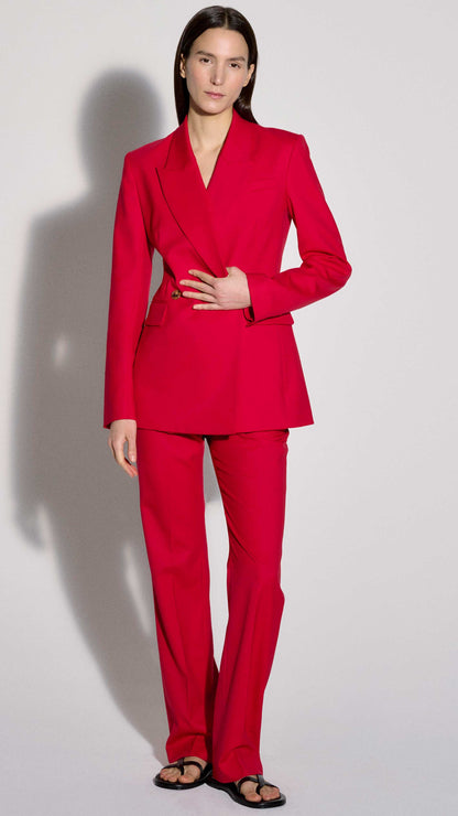 Cooper Blazer in Seasonless Wool | Tomato