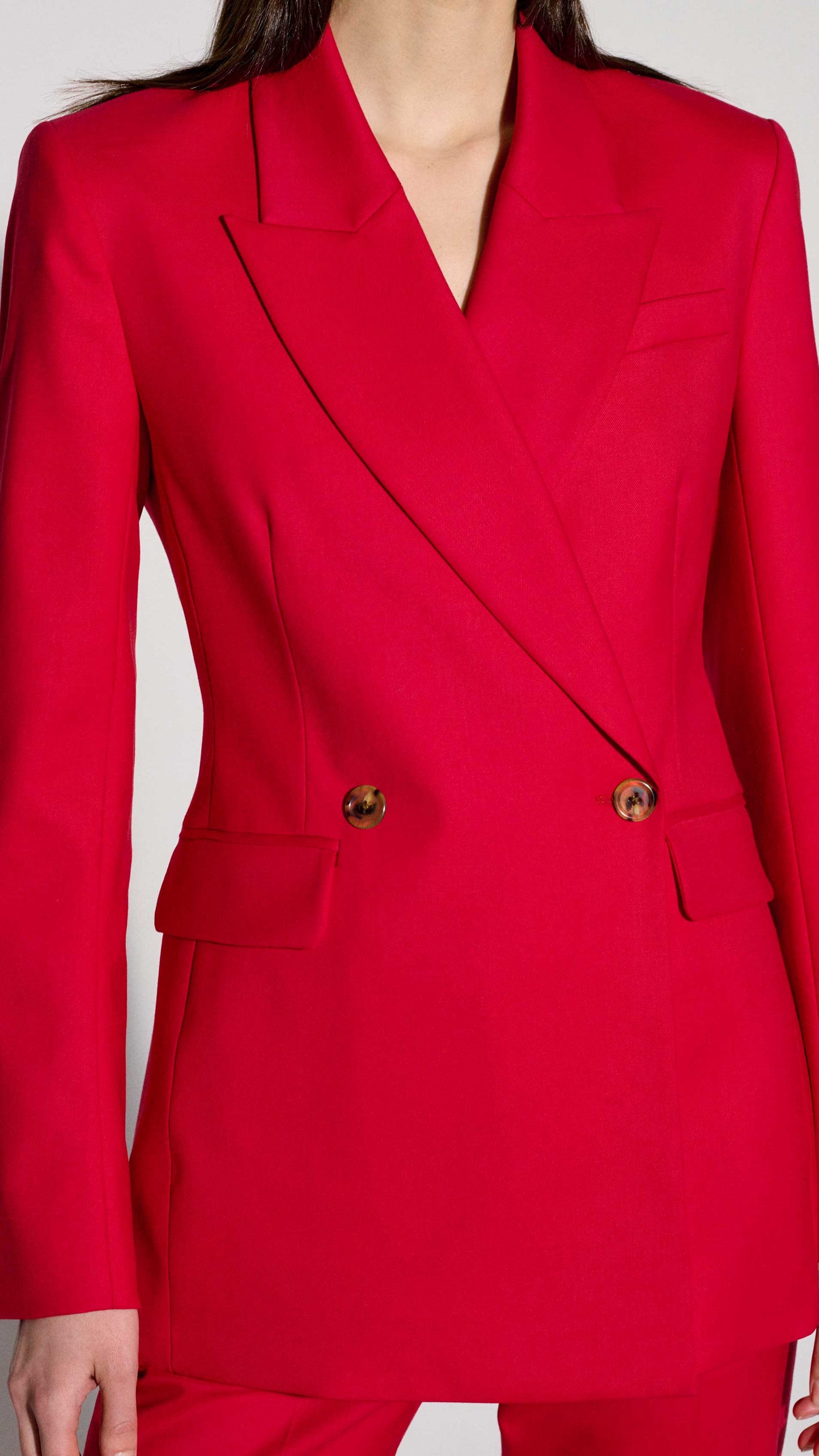Cooper Blazer in Seasonless Wool | Tomato